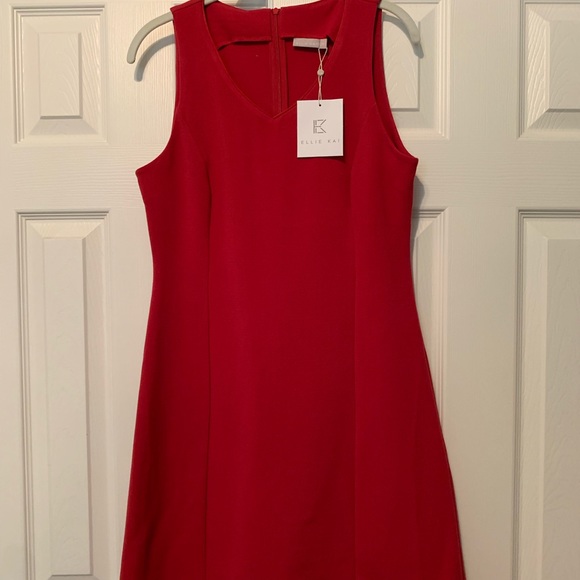 Red knit Dress - Picture 1 of 5